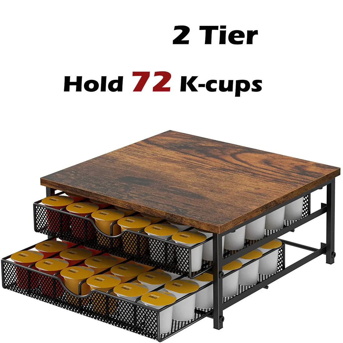 Coffee Pod 2-Tier Drawer